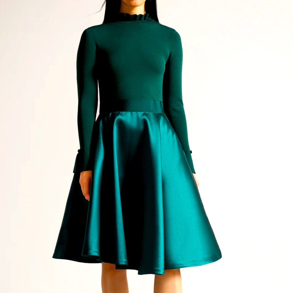 Ted Baker Size 3 (Equivalent US Size 8) Green ZADI Dress